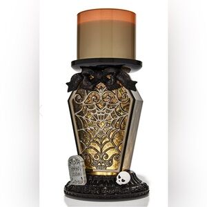 Bath and Body Works NEW IN BOX COFFIN THREE WICK HOLDER RARE